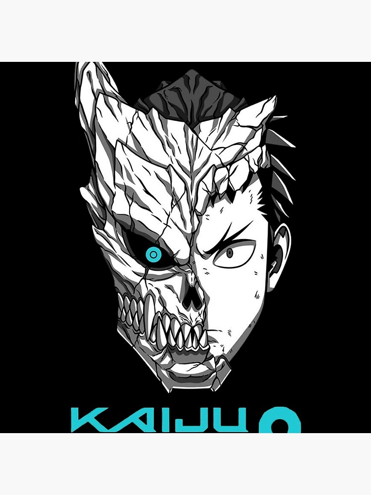 Kaiju No. 8 Kafka Hibino Half Kaiju Face Throw Pillow - Image 2
