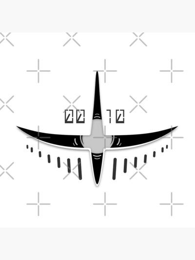 Alternative view of Kaiju No. 8 Soshiro Hoshina Weapon No 10 Throw Pillow