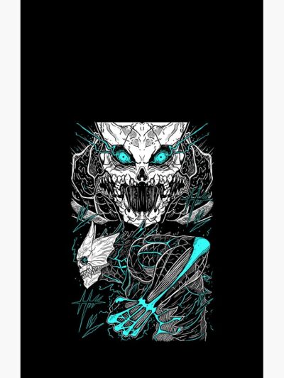 Alternative view of Kaiju No. 8 Kafka Hibino Kaiju Form Shower Curtain