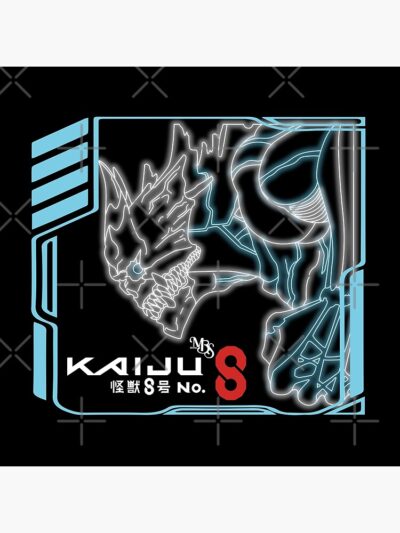 Alternative view of Led Design Inspired By The Anime Kaiju No. 8 Tapestry