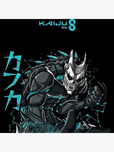 Alternative view of Full Body Kaiju No 8 Action Graphic Kafka Hibino Tapestry