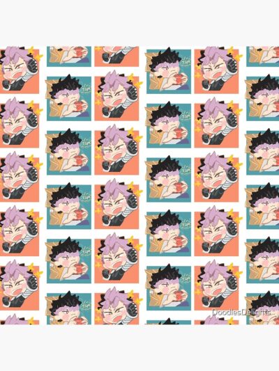Alternative view of Kaiju No. 8 Chibi Captain Gen Narumi Tapestry