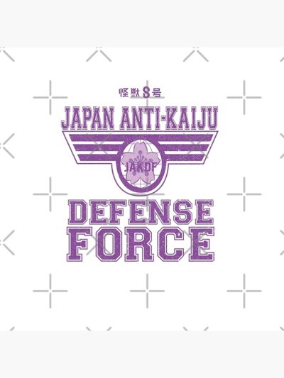 Alternative view of Kaiju No. 8 Defense Force Tapestry