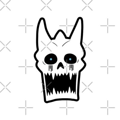 Alternative view of Kaiju 8 Chibi Monster Face Tote Bag