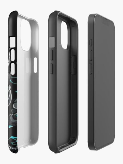 Alternative view of Kaiju No. 8 Kafka Hibino Monster Form Iphone Case