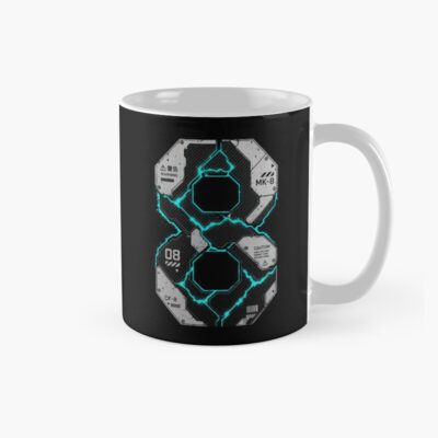 Kaiju No. 8 Industrial Number Eight Techwear Neon Mug