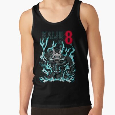 Alternative view of Cool Kaiju No.8 Kafka Hibino Kaiju Tank Top