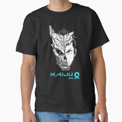 Alternative view of Kafka Hibino Half Kaiju Face T-shirt