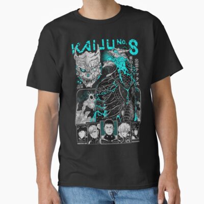 Alternative view of Kaiju No.8 Human Fortress T-shirt