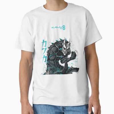 Alternative view of Kaiju No.8 Kafka Hibino Monster Form T-shirt