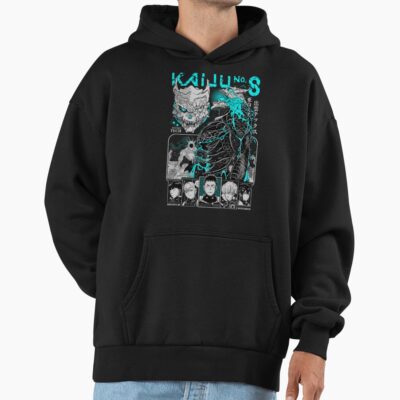 Alternative view of Kaiju No.8 Human Fortress Hoodie