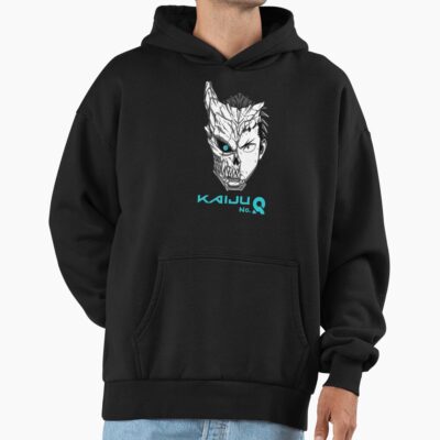 Alternative view of Kafka Hibino Half Kaiju Face Hoodie