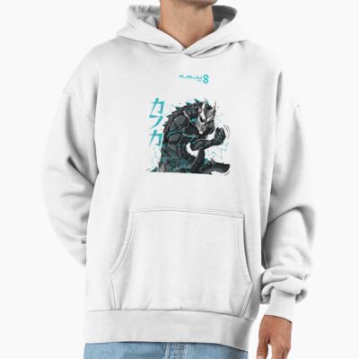 Alternative view of Kaiju No.8 Kafka Hibino Monster Form Hoodie