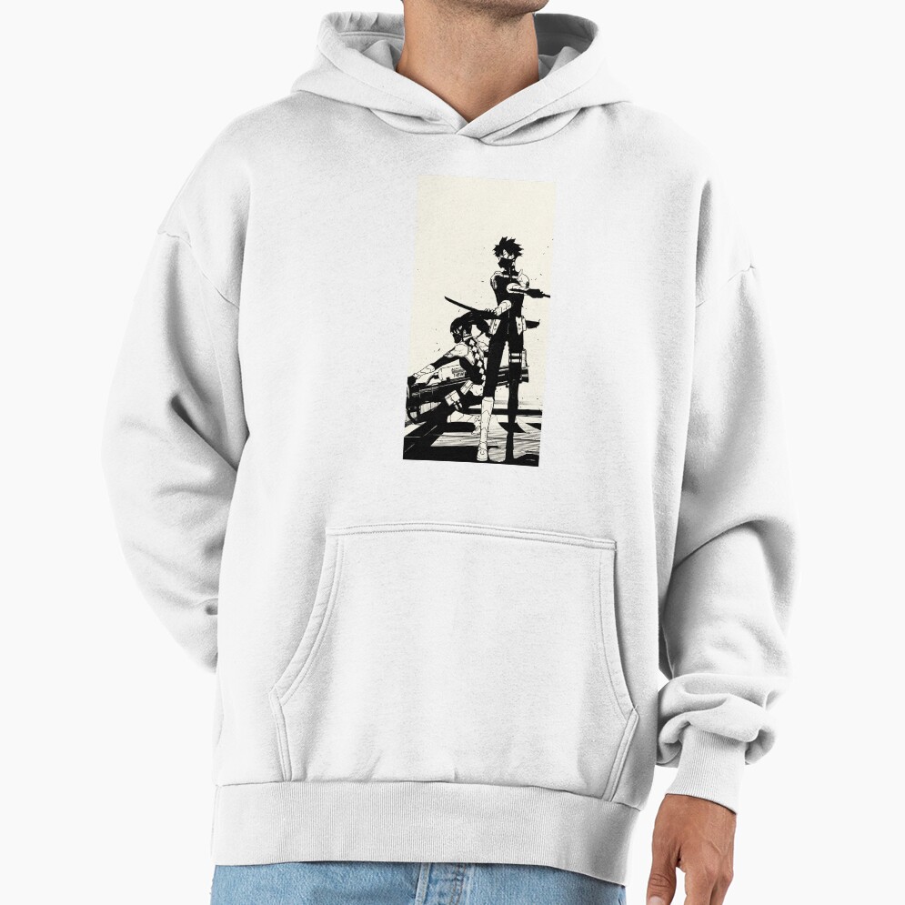 Hoshina Soshiro Mina Ashiro Kaiju 8 Hoodie - Image 2