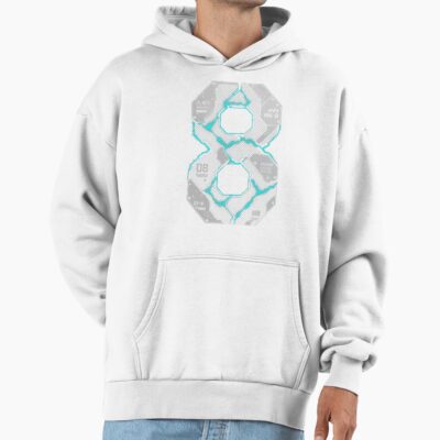 Alternative view of Industrial Number Eight Techwear Neon Hoodie