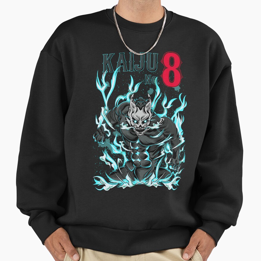 Cool Kaiju No.8 Kafka Hibino Kaiju Sweatshirt - Image 2