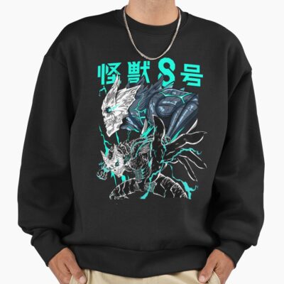 Alternative view of Human Fortress Kafka Hibino Kaiju No.8 Sweatshirt
