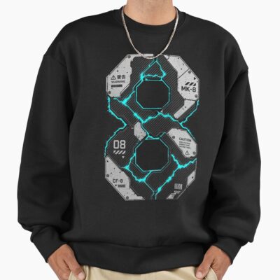 Industrial Number Eight Techwear Neon Sweatshirt