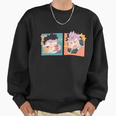 Alternative view of Chibi Captain Gen Narumi Kaiju No.8 Sweatshirt