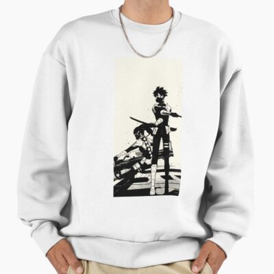 Alternative view of Hoshina Soshiro Mina Ashiro Kaiju 8 Sweatshirt