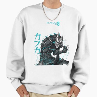 Alternative view of Kaiju No.8 Kafka Hibino Monster Form Sweatshirt