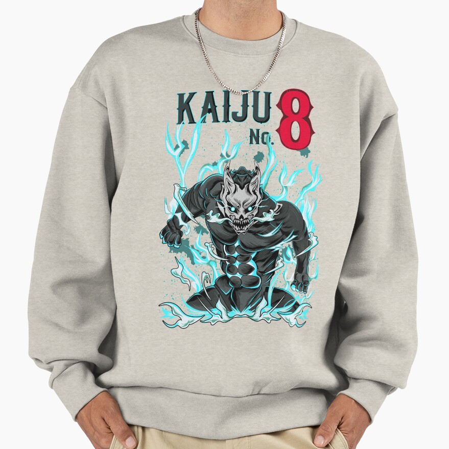 Cool Kaiju No.8 Kafka Hibino Kaiju Sweatshirt - Image 3
