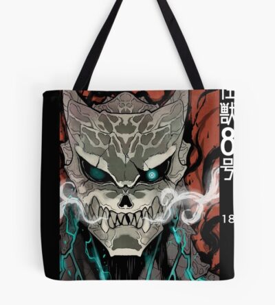 Kaiju No. 8 Scary Face Of Monsters 99 Eights 0 Tote Bag