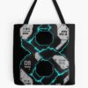 Industrial Number Eight Techwear Neon Tote Bag