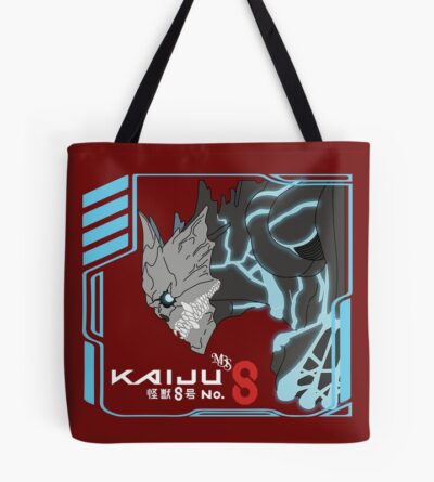 Anime Kaiju 8 Silhouette Design Tote Bag