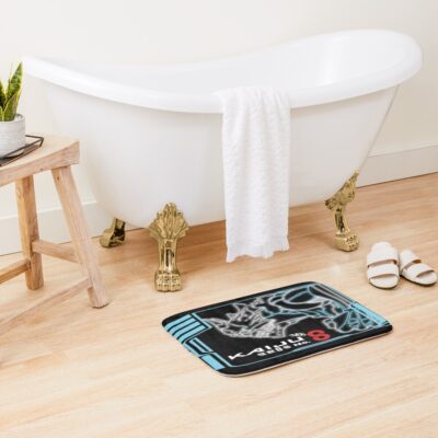 Alternative view of Led Design Inspired By The Anime Kaiju No. 8 Bath Mat