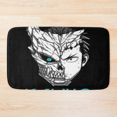 Kaiju No. 8 Kafka Hibino Half Kaiju Face Bath Mat