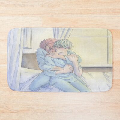 Kaiju No. 8 Gen Narumi And Reno Ichikawa Bath Mat