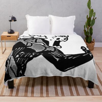 Kaiju No 8 Sock Monster Throw Blanket