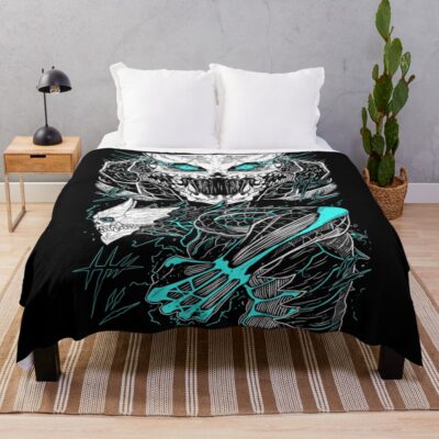 Cool Kaiju Kafka Hibino Kaiju No. 8 Throw Blanket