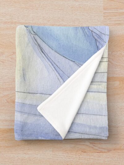 Alternative view of Kaiju No. 8 Gen Narumi And Reno Ichikawa Throw Blanket