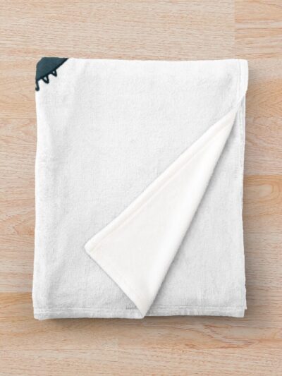 Alternative view of Kaiju No. 8 Chibino Kaiju Form Throw Blanket
