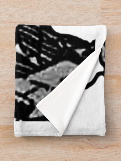 Alternative view of Kaiju No 8 Sock Monster Throw Blanket