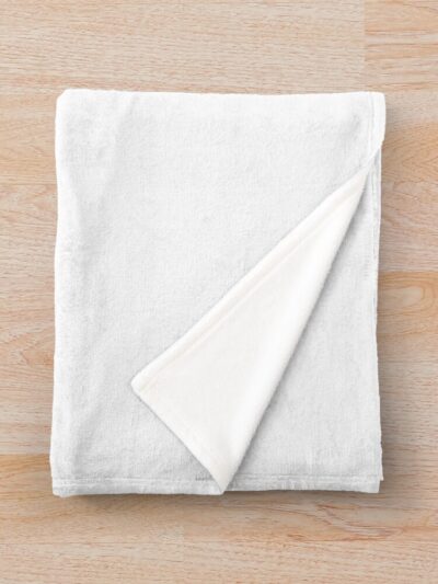 Alternative view of Kaiju 8 Chibi Monster Face Throw Blanket