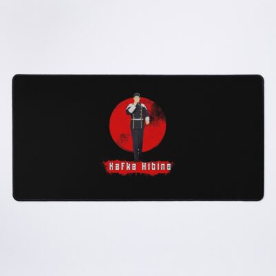 Red Kafka Hibino Kaiju No. 8 Mouse Pad