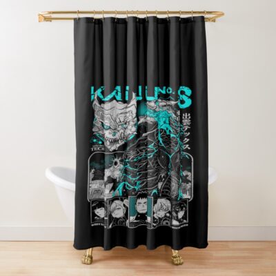 Cool Kaiju No. 8 Kafka Hibino Shower Curtain