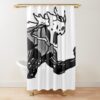 Kaiju No.8 Funny Monster Face Shower Curtain