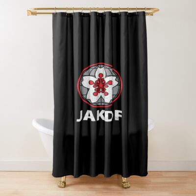 Kaiju No. 8 Jakdf Logo Shower Curtain