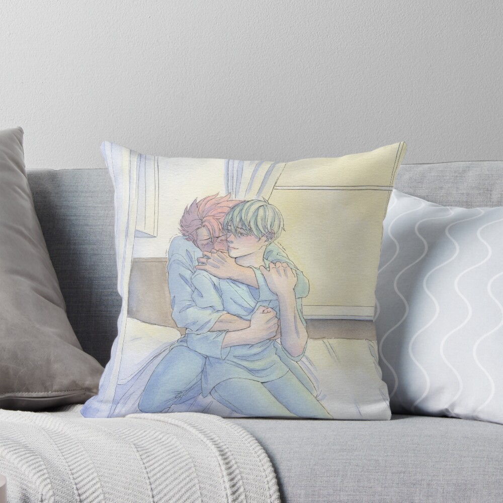 Kaiju No. 8 Gen Narumi And Reno Ichikawa Throw Pillow