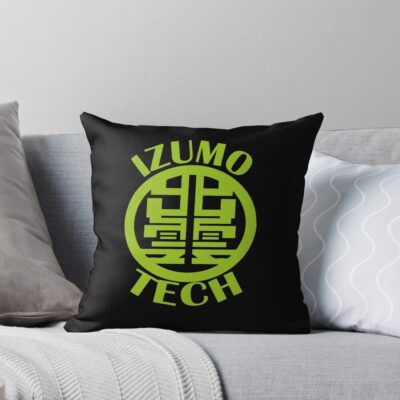 Kaiju No. 8 Izumo Tech Throw Pillow