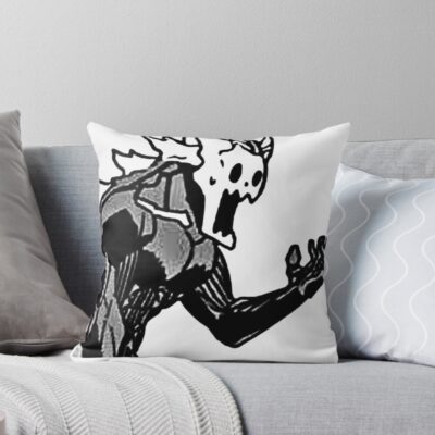 Kaiju No 8 Sock Monster Throw Pillow